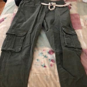 Olive fashion nova pants